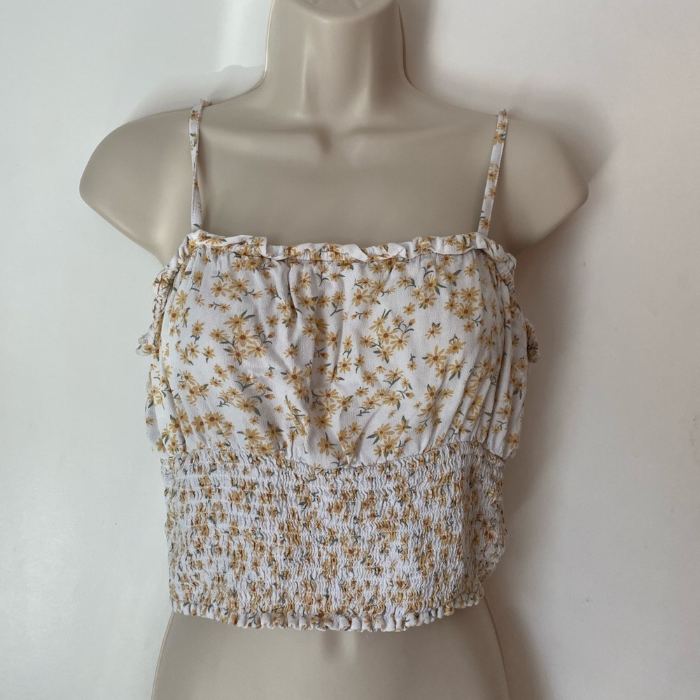 American eagle floral crop top